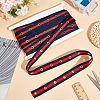 Cotton Herringbone Ribbon SRIB-WH0011-067A-5