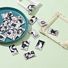 22Pcs 22 Style Tarot Theme Printed Acrylic Pendants MACR-SZ0001-81-4