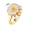 Daisy Rotatable Finger Ring for Women PW-WGB93E2-01-2