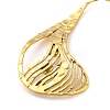 Ion Plating(IP) 304 Stainless Steel Earrings for Women EJEW-E304-16G-2