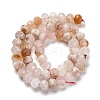 Natural Cherry Blossom Agate Beads Strands G-K380-A43-03-3