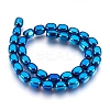 Electroplate Non-magnetic Synthetic Hematite Bead Strands G-I208-14-A-1
