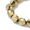 Electroplated Synthetic Non-magnetic Hematite Beads Strands G-I364-L01-4