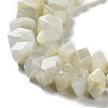 Natural White Moonstone Beads Strands G-D091-A11-4