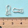 925 Sterling Silver Earring Hooks STER-K174-17B-S-4