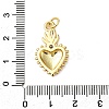 Brass Micro Pave Cubic Zirconia Pendants KK-P303-15A-G-3