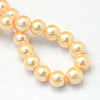 Baking Painted Glass Pearl Bead Strands HY-Q003-3mm-61-4
