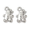 Christmas Alloy Crystal Rhinestone Pendants FIND-L026-01B-P-1