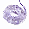 Natural Amethyst Beads Strands G-R465-52B-2