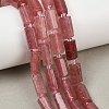 Natural Strawberry Quartz Beads Strands G-L657-D02-01-1