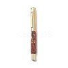 Natural Picasso Jasper Brass Pens AJEW-M209-10G-1