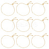 Unicraftale Brass Slider Bracelets Making MAK-UN0001-06G-1