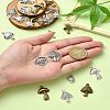 60Pcs 15 Styles Tibetan Style Alloy Pendants TIBEP-YW0001-81-3