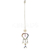 Chakra Gemstone Beads Pendant Decorations HJEW-JM01152-04-2