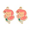 Alloy Enamel Pendants LS-ENAM-S126-116-NR-2