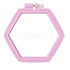 ABS Plastic Cross Stitch Embroidery Hoops PW-WG95323-02-1