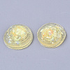 Transparent Epoxy Resin Cabochons LS-X-CRES-T020-09D-2