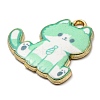 Printed Alloy Pendants ENAM-L042-04G-05-3