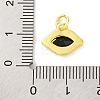 Rack Plating Brass Micro Pave Cubic Zirconia Charms KK-F881-04G-02-3