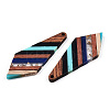 Transparent Resin & Walnut Wood Big Pendants LS-RESI-TAC0017-48-A01-1