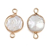 Natural Keshi Pearl Pendants KK-D423-02G-1