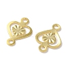 Brass Filigree Connector Charms KK-F880-02G-01-2