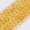 Citrine Beads Strands X-G-C076-6mm-6A-1