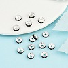 Brass Grade A Rhinestone Spacer Beads RB-A004-12-5