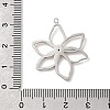 304 Stainless Steel Pendants X-STAS-A126-03B-GP-3