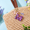 Resin Butterfly Pendant Keychains KEYC-TAC0034-03M-5
