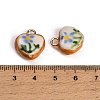 Handmade Porcelain with Brass Pendants PR-CBAB520-03B-3