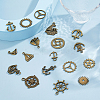 108PCS 18Style Alloy Pendants FIND-FH0008-43-5