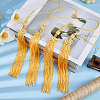 Silk Tassel Pendant Decorations AJEW-WH0651-33A-5