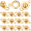 20Pcs 201 Stainless Steel Snap Clasps STAS-BBC0005-88A-1