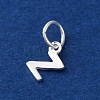 925 Sterling Silver Letter Charms LS-STER-C012-01S-Z-2