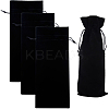 4Pcs Velvet Wine Bottle Packing Pouches ABAG-BBC0001-13D-1