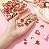 45Pcs 9 Styles Valentine's Day Theme Alloy Enamel Pendants FIND-CJ0003-80-4
