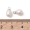 Natural Cultured Freshwater Pearl Pendants PALLOY-JF05438-02-3