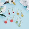 DIY Heart Drop Earring Making Kit DIY-SZ0007-66-3