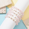 5Pcs 5 Style Natural Mixed Gemstone Chips Stretch Bracelets Set BJEW-JB09551-5