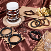 13Pcs 5 Styles PU Imitation Leather Braided Bracelets for Women Men BJEW-CL0001-22-4