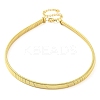 304 Stainless Steel Mesh Chain Choker Necklaces for Women NJEW-U012-03G-02-2