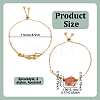4Pcs 2 Styles 304 Stainless Steel Macrame Pouch Bracelet Making for Stone Holder BJEW-UN00014-3