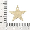 Geometric Alloy Sheet Printed Pendant Earrings Accessories PALLOY-E139-01G-02-3