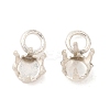 Ion Plating(IP) 304 Stainless Steel Charms Rhinestone Claw Settings STAS-U025-02A-S-1