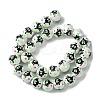Handmade Porcelain Beads Strands PORC-A025-01F-2
