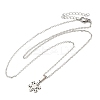 Non-Tarnish 306 Stainless Steel Pendant Necklace for Women LS-NJEW-Q772-01P-07-1