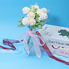 16 Pairs 16 Colors Organza Shoelaces AJEW-GL0002-40-5