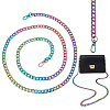 WADORN 1Pc Zinc Alloy Curb Chain Bag Handle FIND-WR0008-78B-1