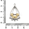 Ion Plating(IP) 304 Stainless Steel Chandelier Component Links STAS-Q350-03GP-3
